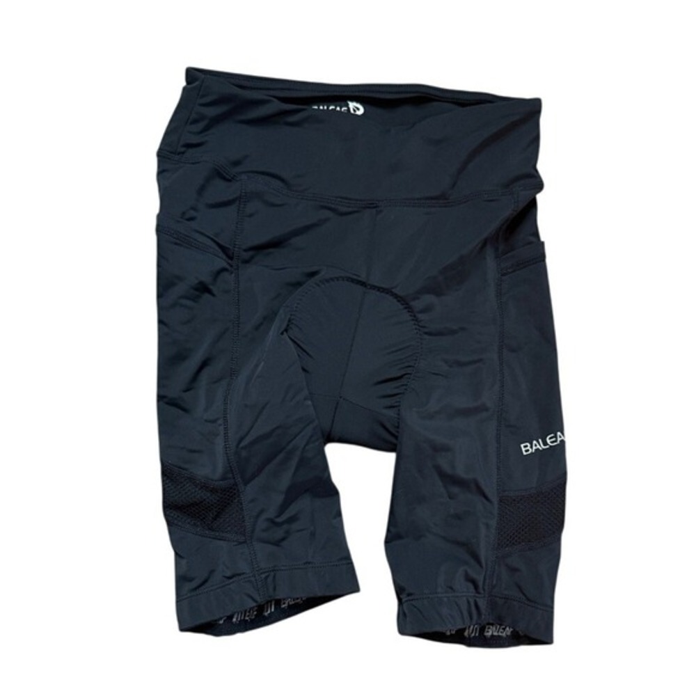 Baleaf Women's Padded Cycling Shorts - High Waist‎ - Black - Size XS